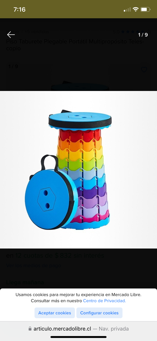 Piso plegable