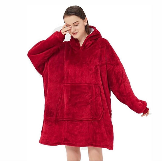 MAXI POLERON ROJO