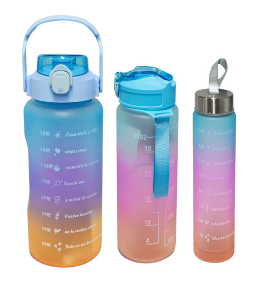 SET BOTELLAS MOTIVACIONALES
